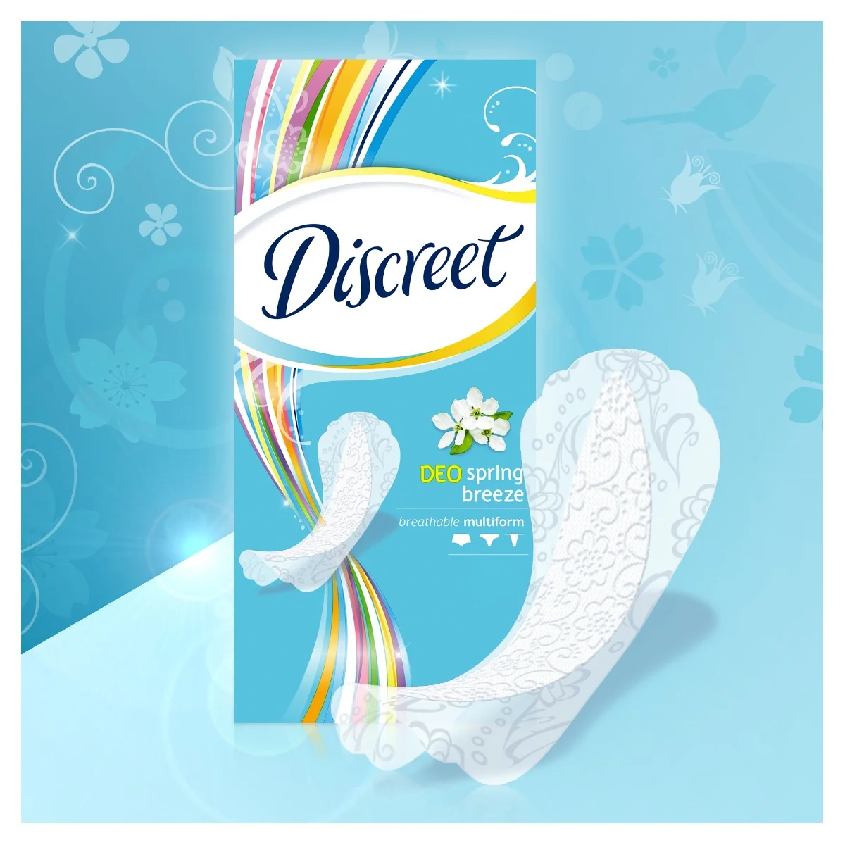 Discreet DEO Spring Breeze intimky 100 ks