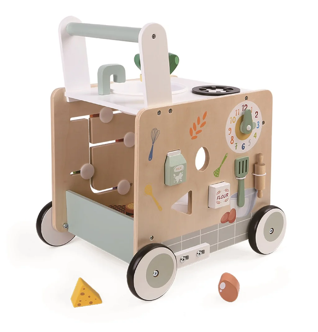 2Kids Toys Dřevěné chodítko Kuchyňka