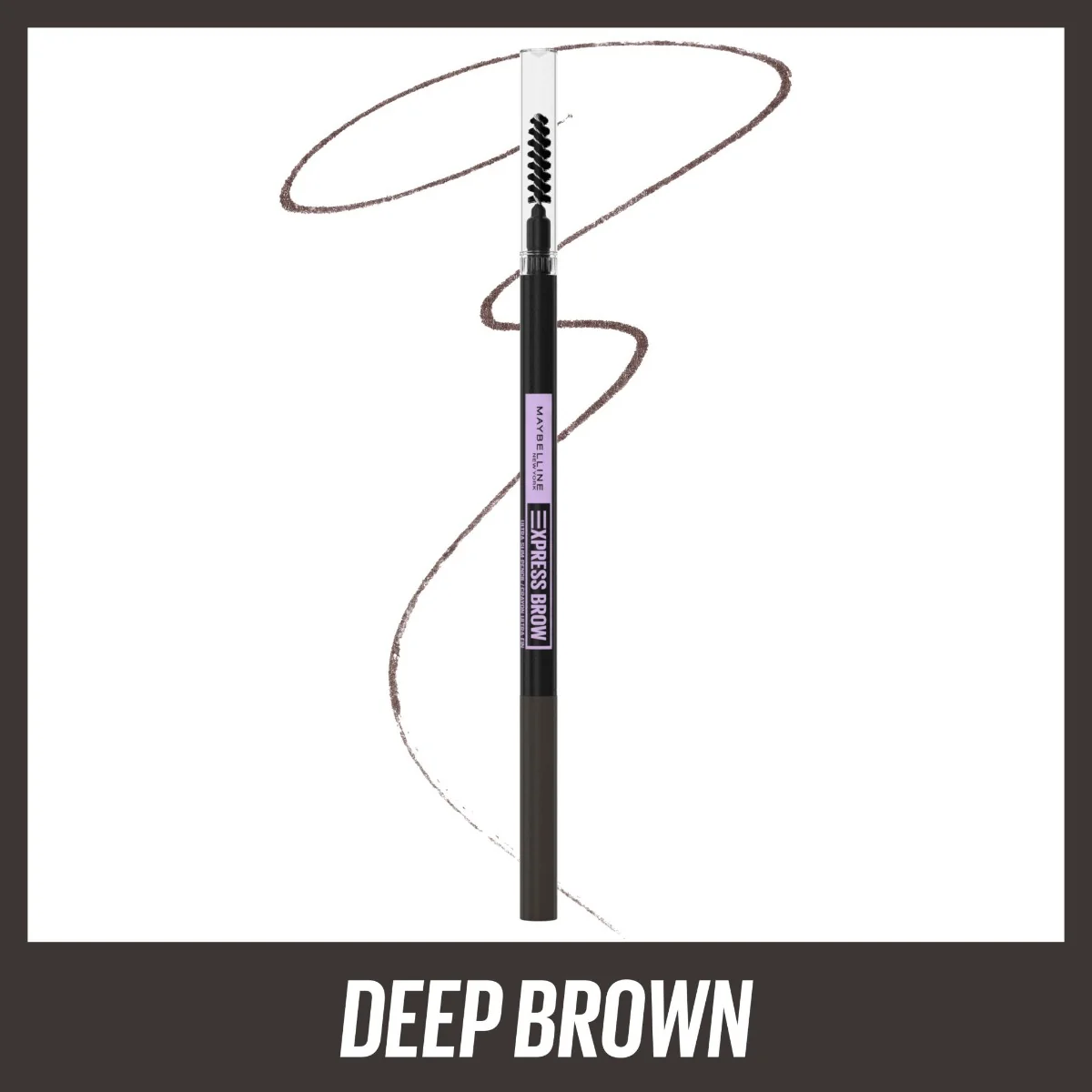 Maybelline Brow Express Ultra Slim odstín 05 Deep Brown tužka na obočí 9 g