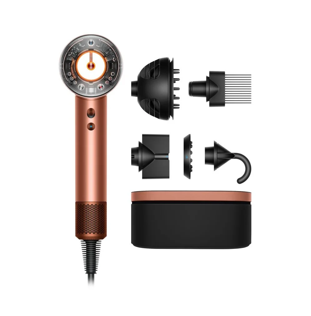 Dyson Supersonic Nural HD16 T3/T4 vysoušeč vlasů jantarově hedvábný