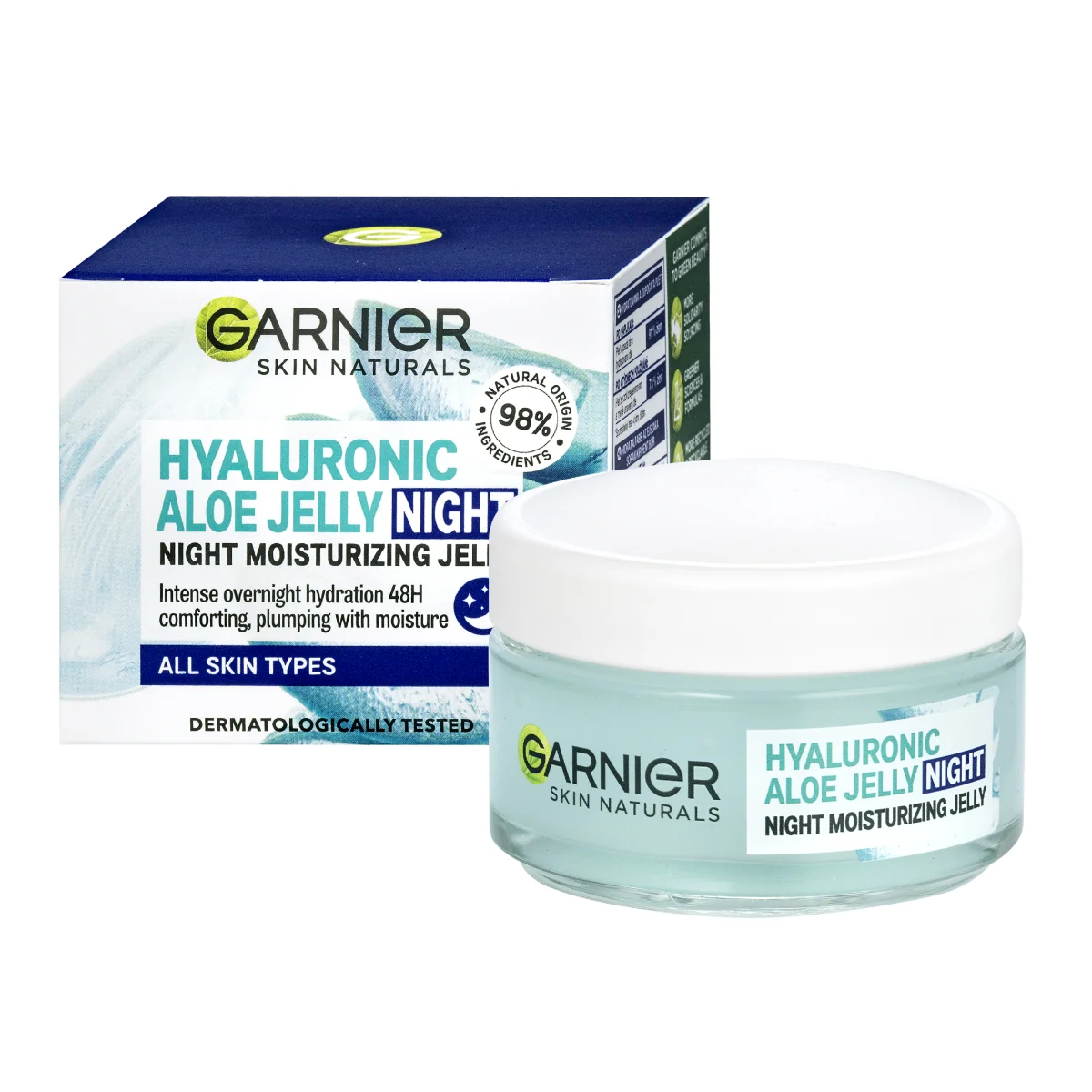 Garnier Hyaluron noční hydratační gel na obnovu kožní bariéry 50 ml