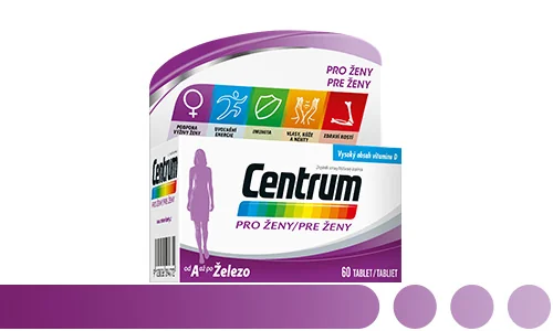 Centrum multivitamín pro ženy - vysoce kvalitní výživové složení, které ženám pomáhá žít svůj život naplno