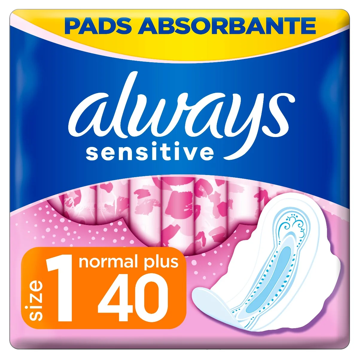 Always Ultra Sensitive Normal Quatro vložky 40 ks