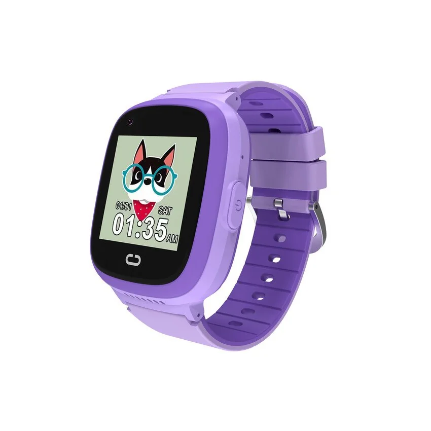 Canyon kids watch Sunny KW-48 Video 4G GPS Games&Music Violet 