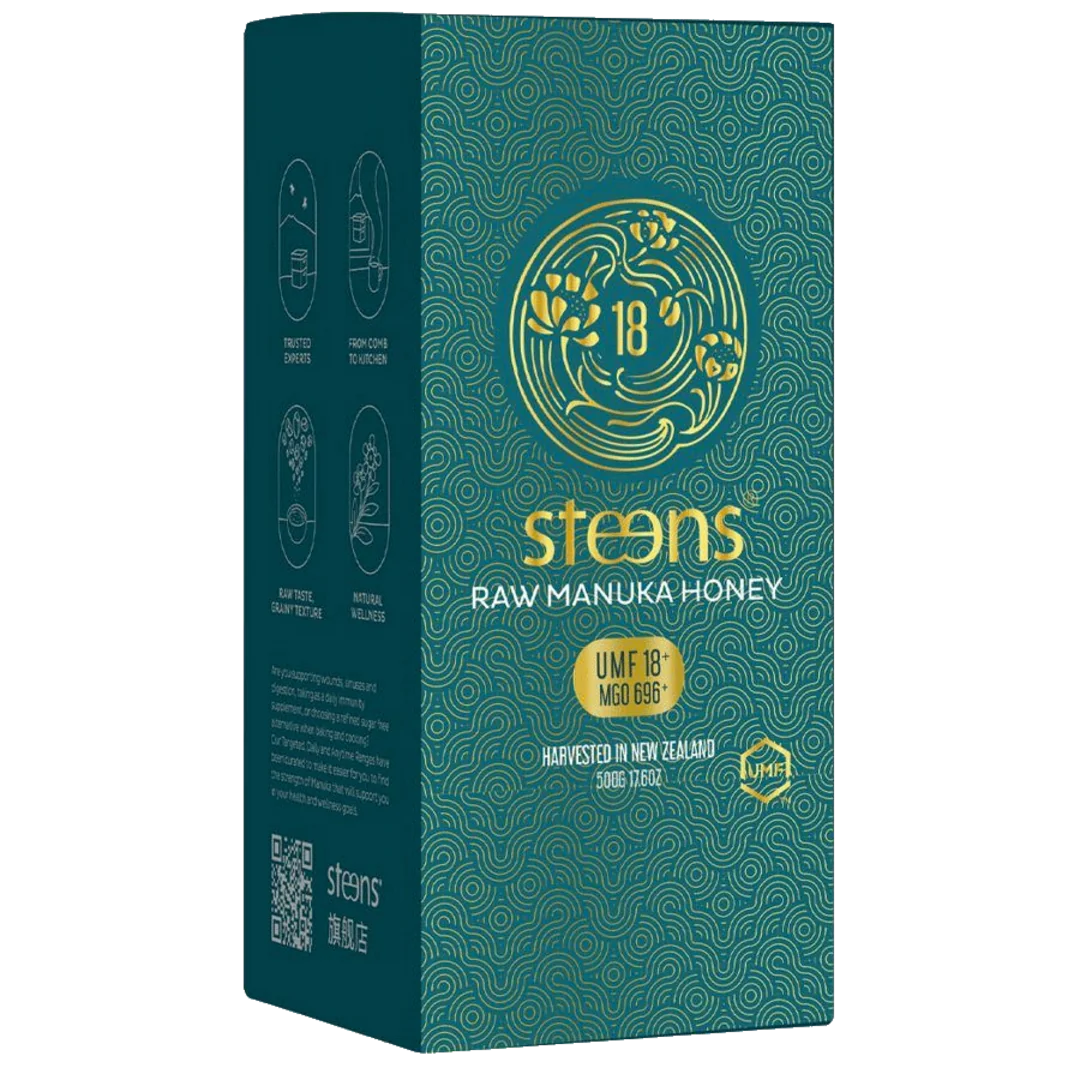 Steens RAW Manuka Honey UMF18+ (696+ MGO) - 500g