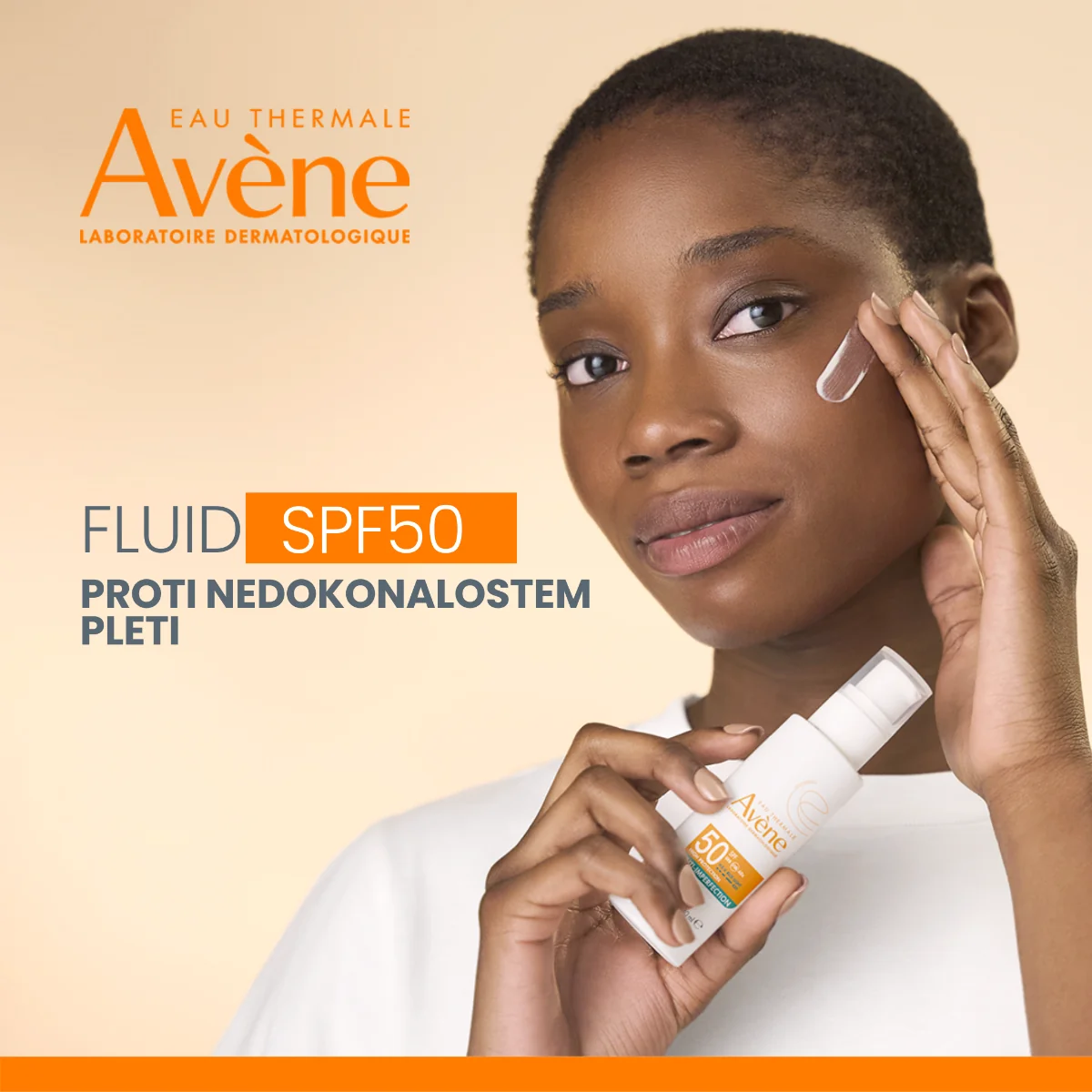 Avène Fluid proti nedokonalostem pleti SPF50 40 ml