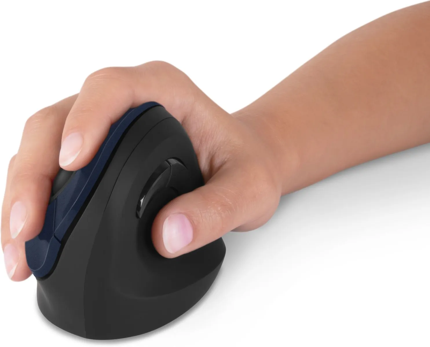 Connect IT CMO-2700-BL ergonomická vertikální myš modrá