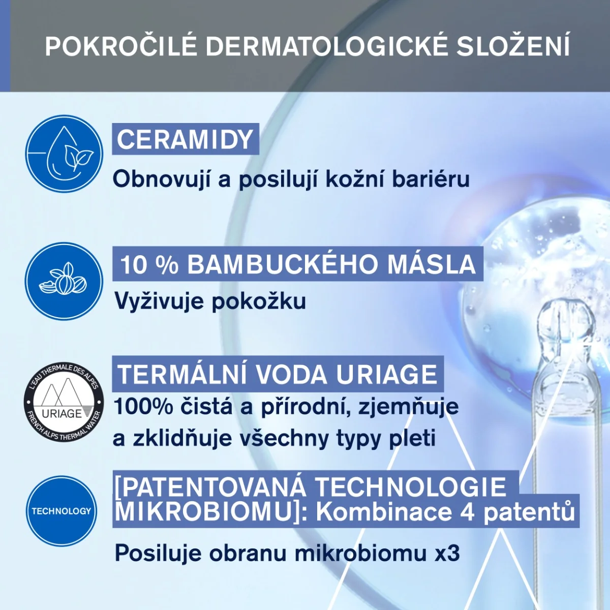 Uriage Bébé Zklidňující olejový balzám 200 ml