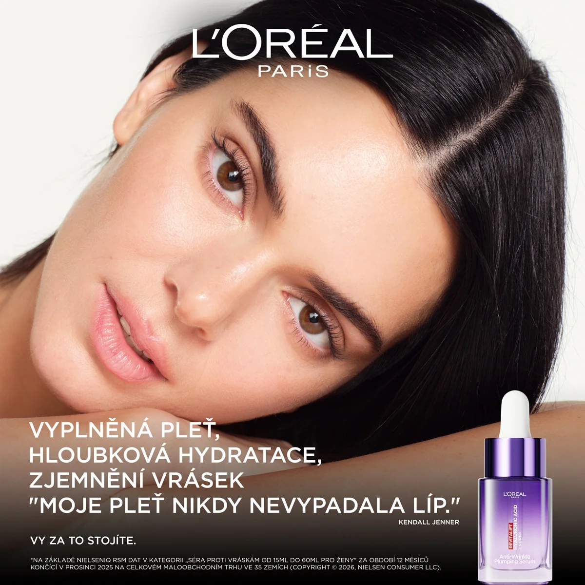 L'Oréal Paris Revitalift Filler Hyaluron vyplňující sérum s kyselinou hyaluronovou + PDRN 15 ml