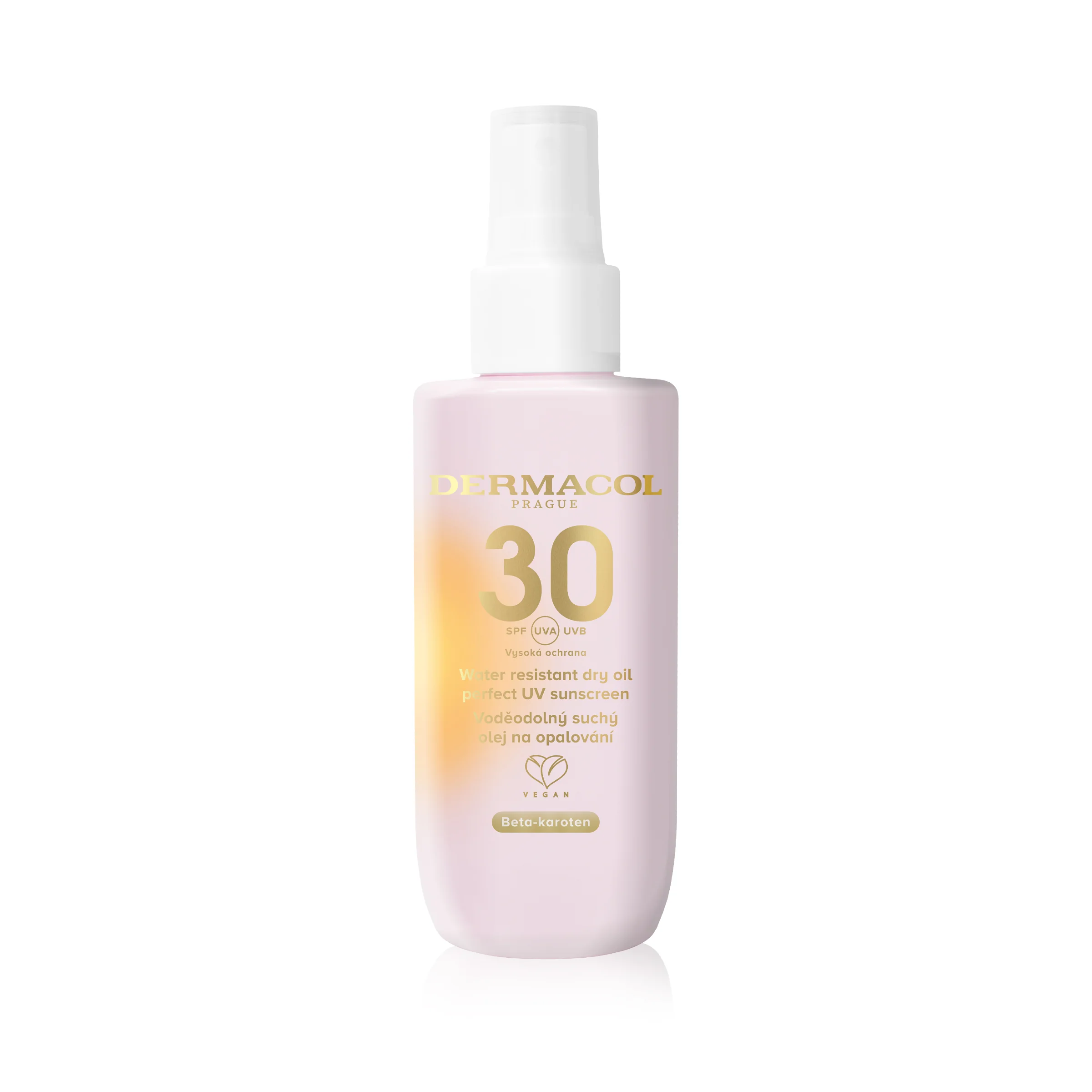 Dermacol SUN Voděodolný suchý olej SPF30 sprej 150 ml