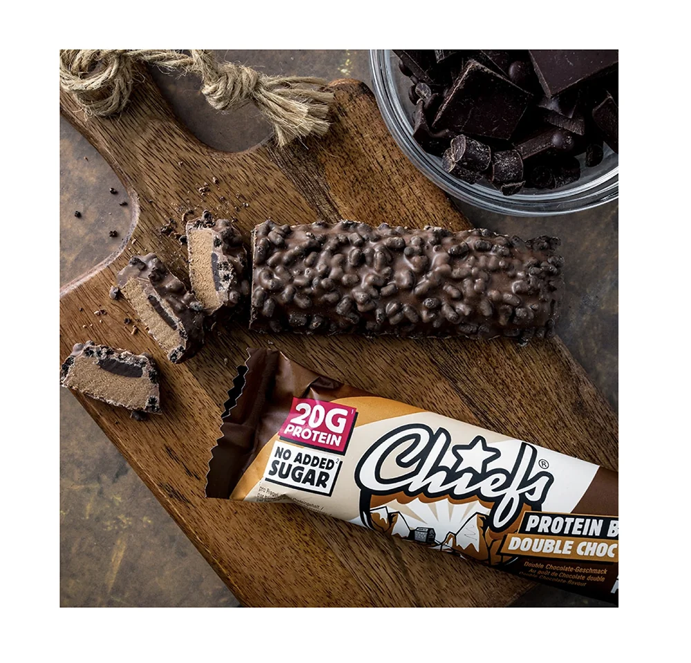 Chiefs Double Choc proteinová tyčinka 55 g