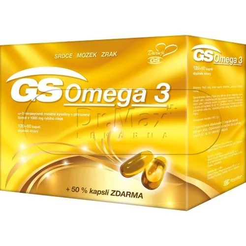 GS Omega 3 cps.120+60 zdarma
