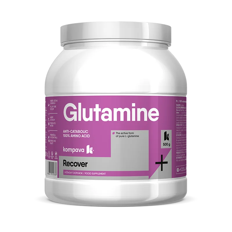 KOMPAVA Glutamin prášek 500g