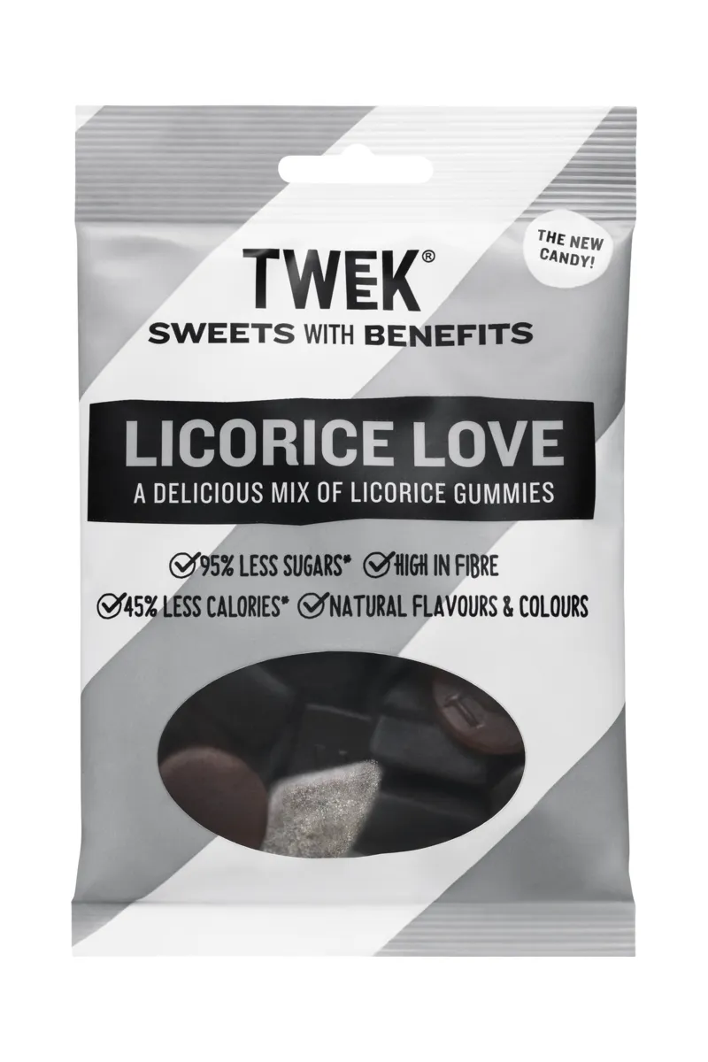TWEEK Licorice Love lékořicové bonbóny 80 g