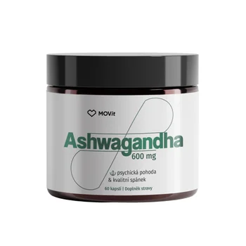 MOVit Energy LONGEVITY Ashwagandha 600 mg 60 kapslí