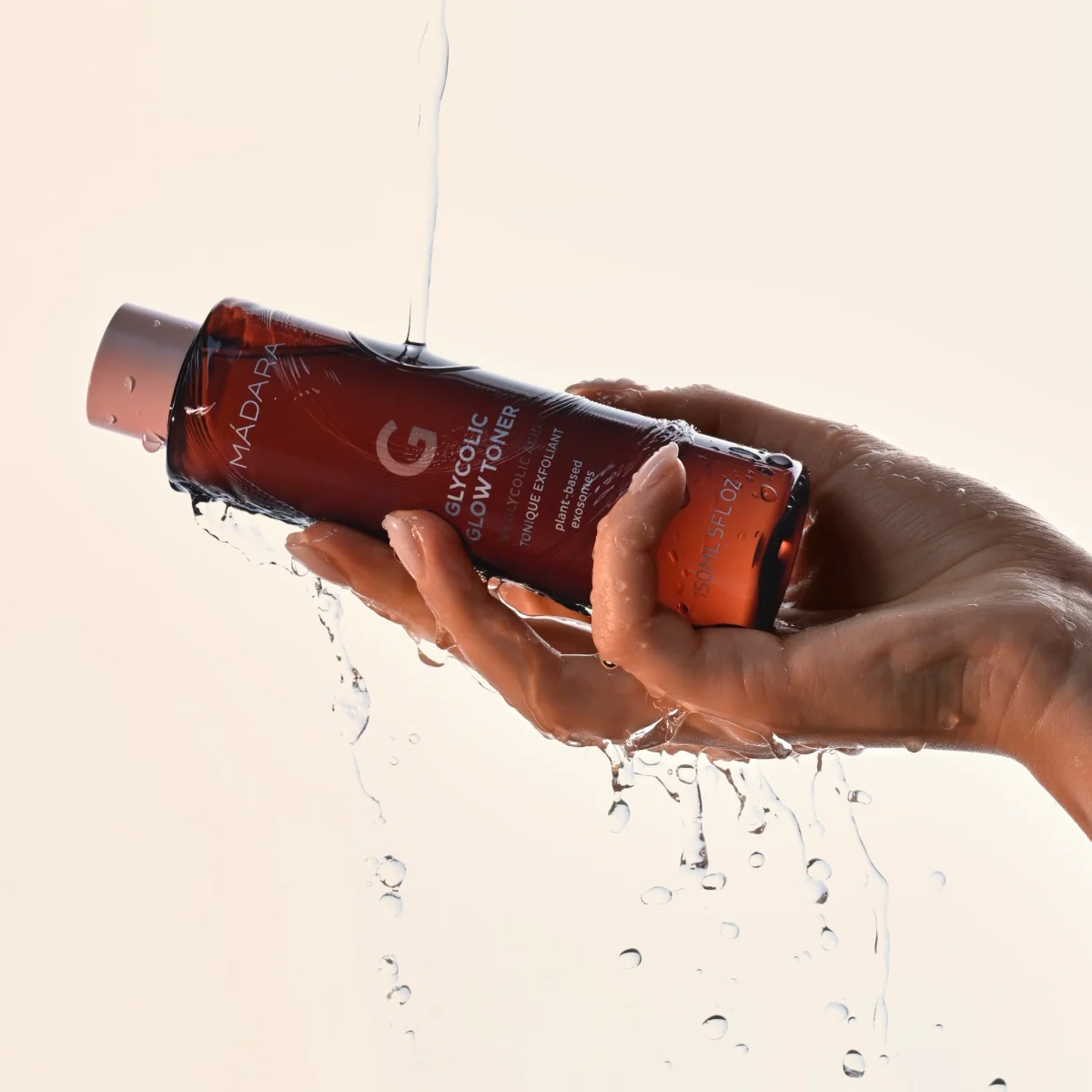 MÁDARA Glycolic Glow Toner exfoliační pleťové tonikum 150 ml