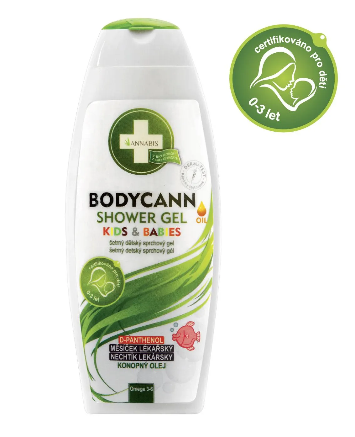 ANNABIS Bodycann dětský sprchový gel 200ml