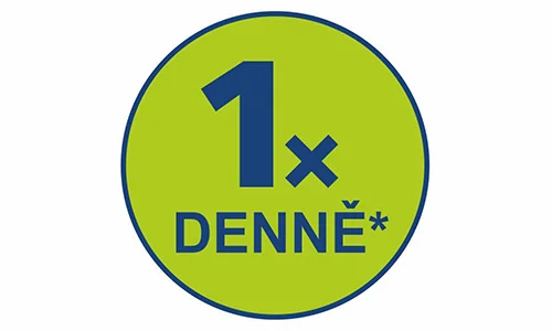 Stačí aplikovat pouze 1x denně na kůži Stačí aplikovat pouze 1x denně na kůži