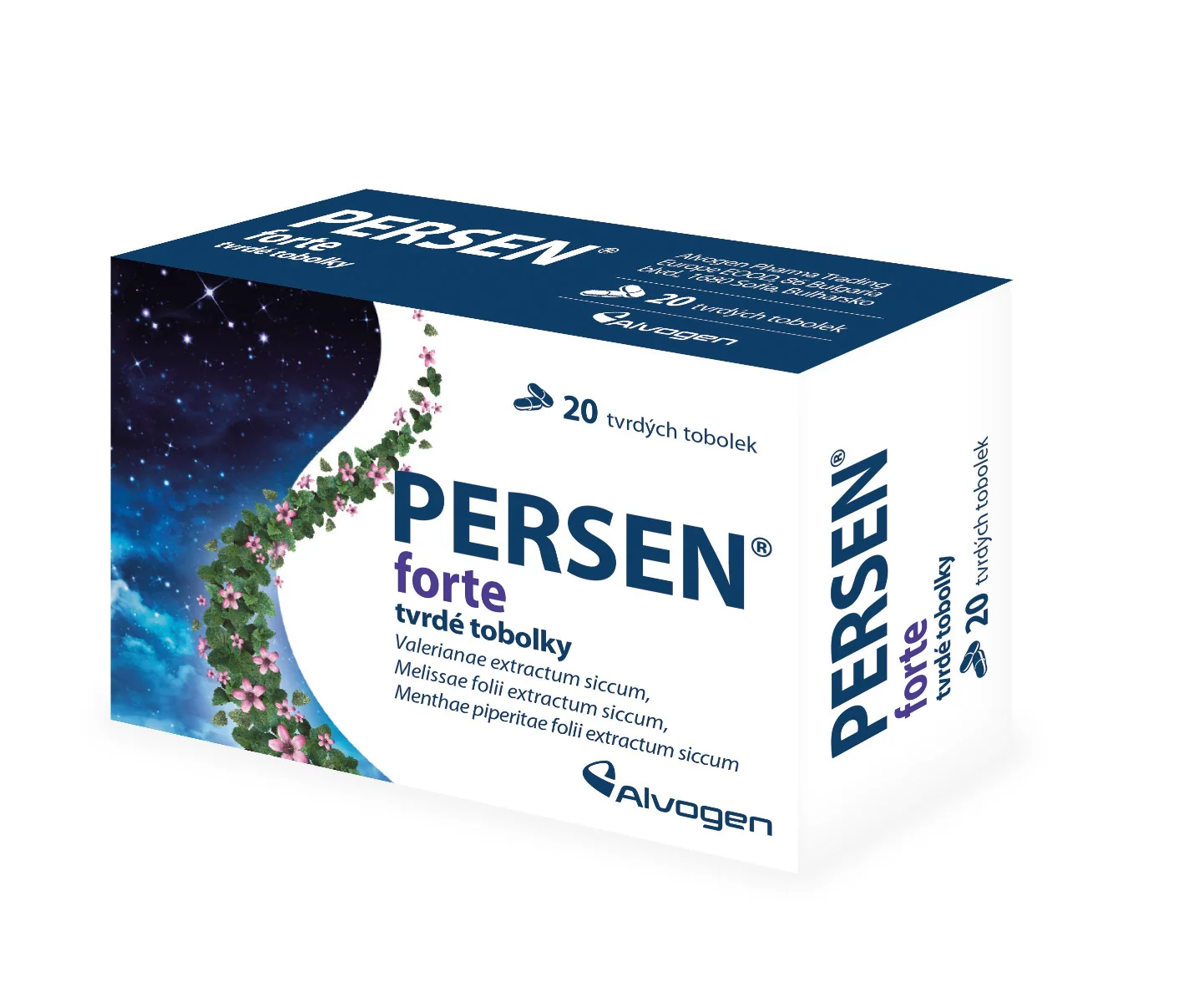 Persen forte 20 tvrdých tobolek
