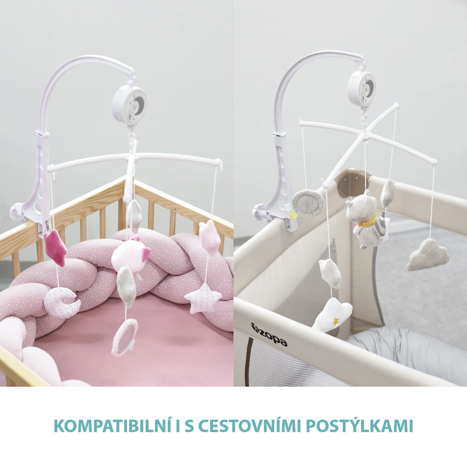 Zopa Kolotoč na postýlku, Rainbow 8