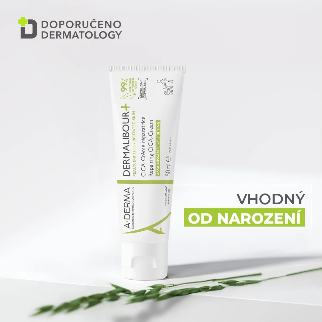 A-Derma Dermalibour+ reparační CICA-Krém 50 ml