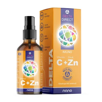 DELTA Direct Vitamín C + Zn sprej 100 ml