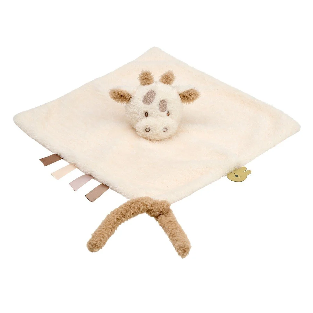 Nattou Mazlíček plyšový Teddy žirafa 28 x 28 cm, 0m+