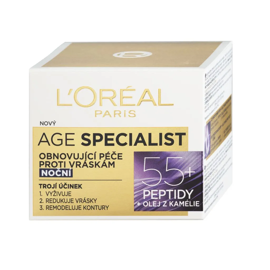 Loréal Paris Age Specialist 55+ noční krém proti vráskám 50 ml