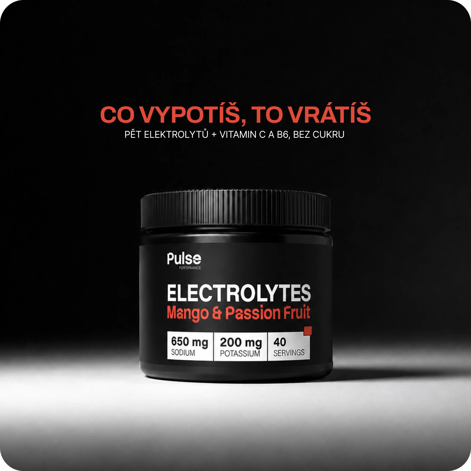 Pulse Performance Elektrolyty Mango Passion Fruit 220 g