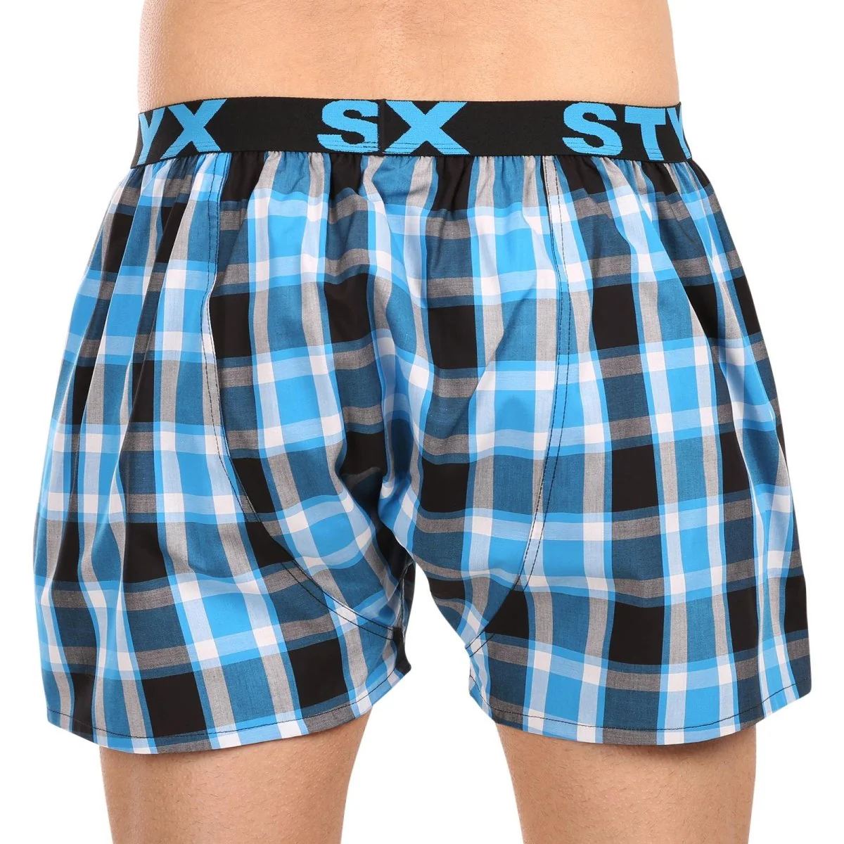 Styx 3PACK pánské trenky sportovní guma vícebarevné (3B103436) XL