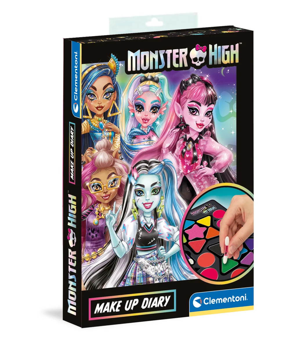 Clementoni MONSTER HIGHT - Make-up diář
