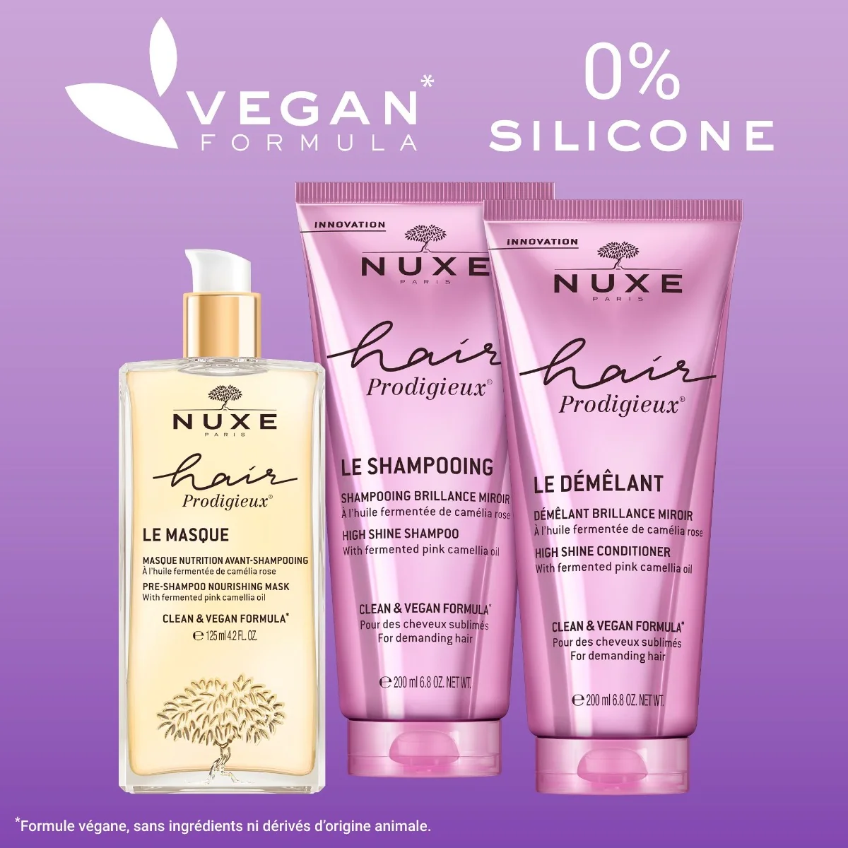 Nuxe Hair Prodigieux Kondicionér pro vysoký lesk vlasů 200 ml