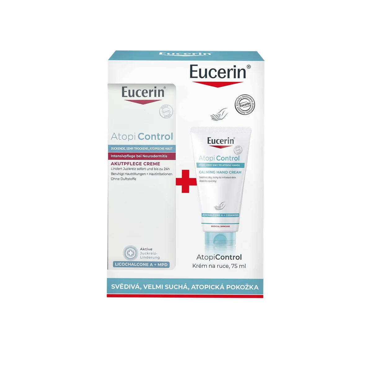 Eucerin AtopiControl Acute krém & Krém na ruce 40+75 ml