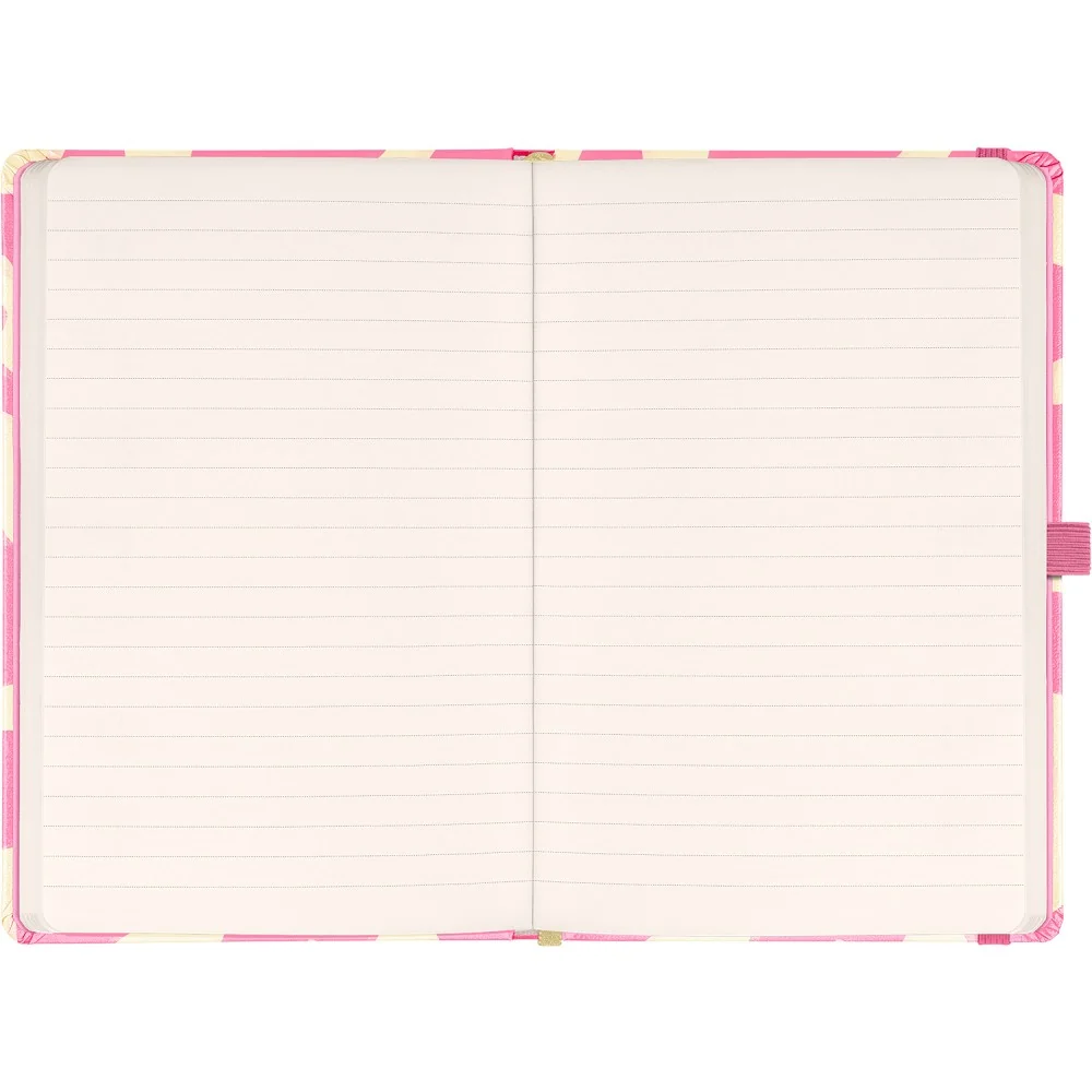 NOTIQUE Notes Růžová, linkovaný 13 × 21 cm