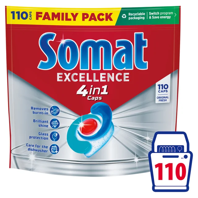 Somat Family 4in1 tablety do myčky 110 ks