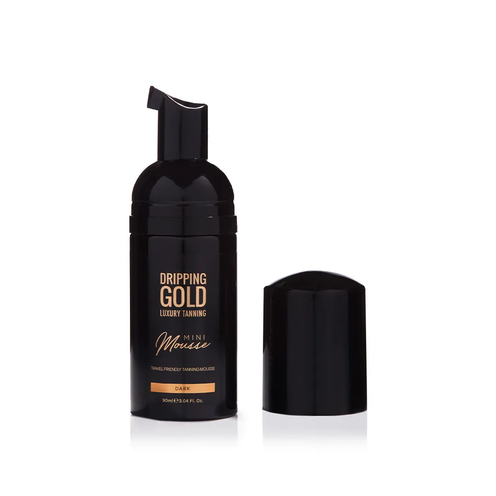 SOSU Dripping Gold Mini Mousse Cestovní samoopalovací pěna dark 90 ml
