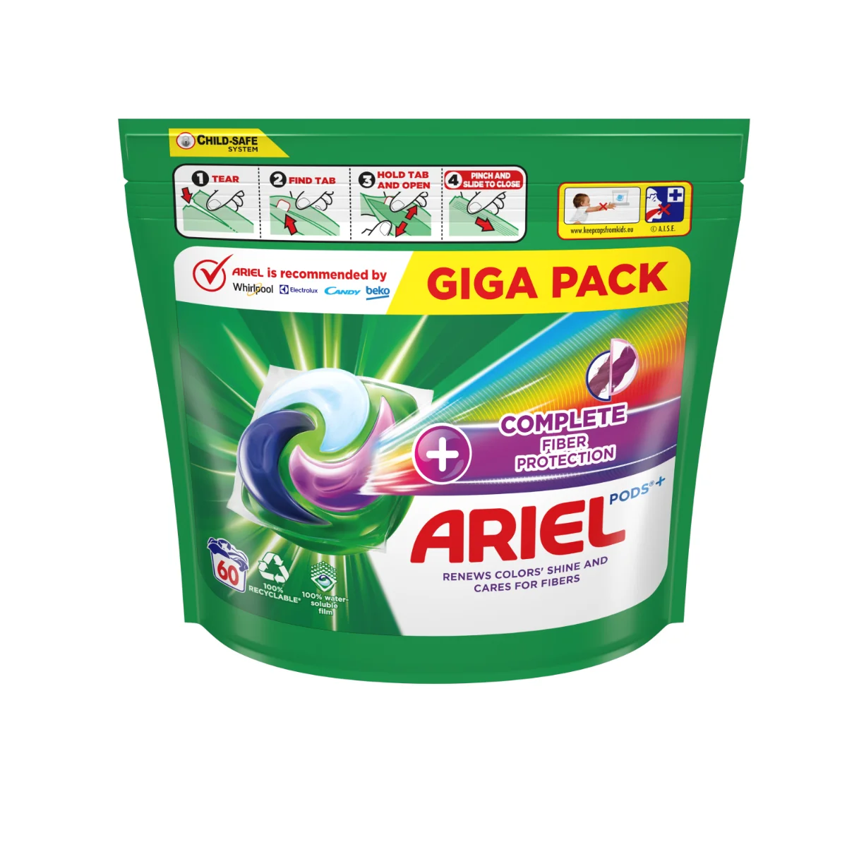Ariel Complete prací kapsle 60 ks