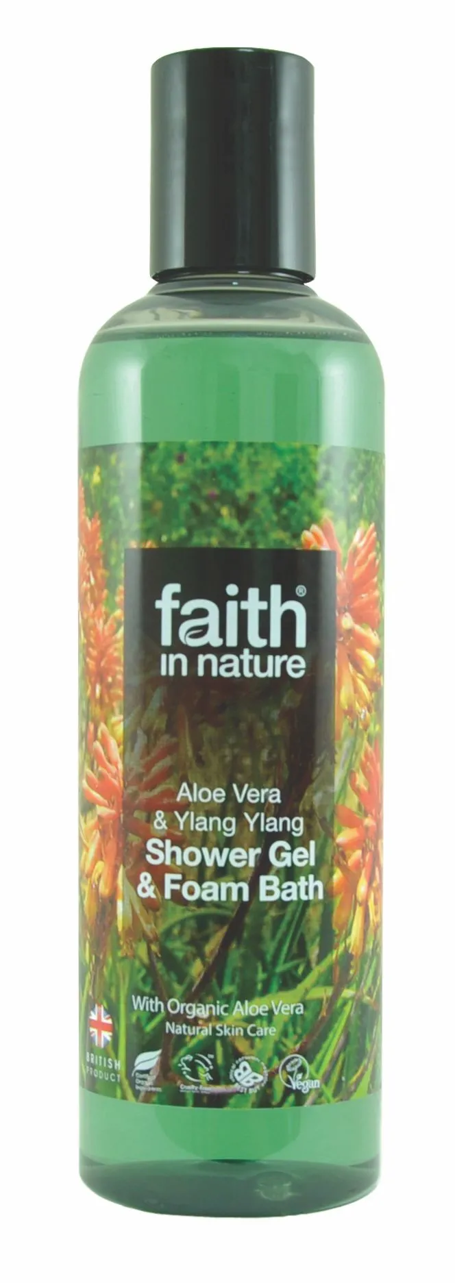Faith in Nature Sprchový gel Aloe Vera 250 ml