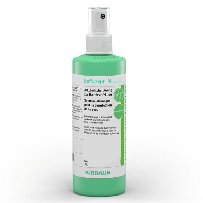 B. Braun Softasept N bezbarvý sprej 250 ml