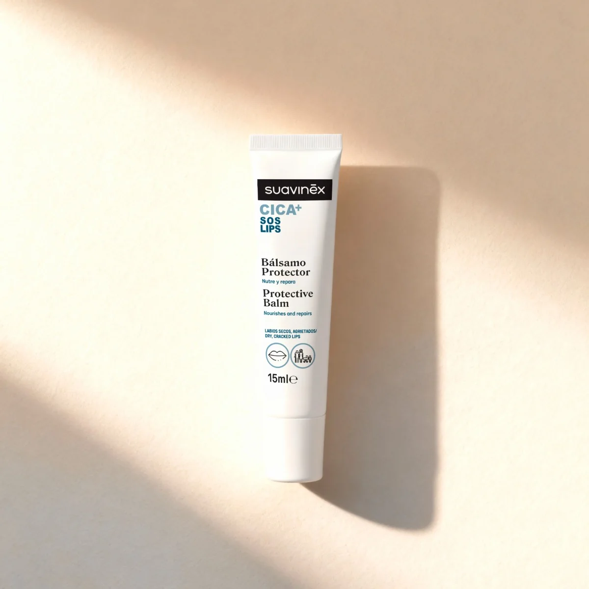 Suavinex CICA Ochranný balzám na rty 15 ml