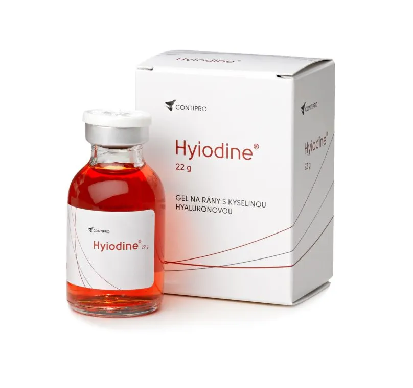 Hyiodine gel na rány