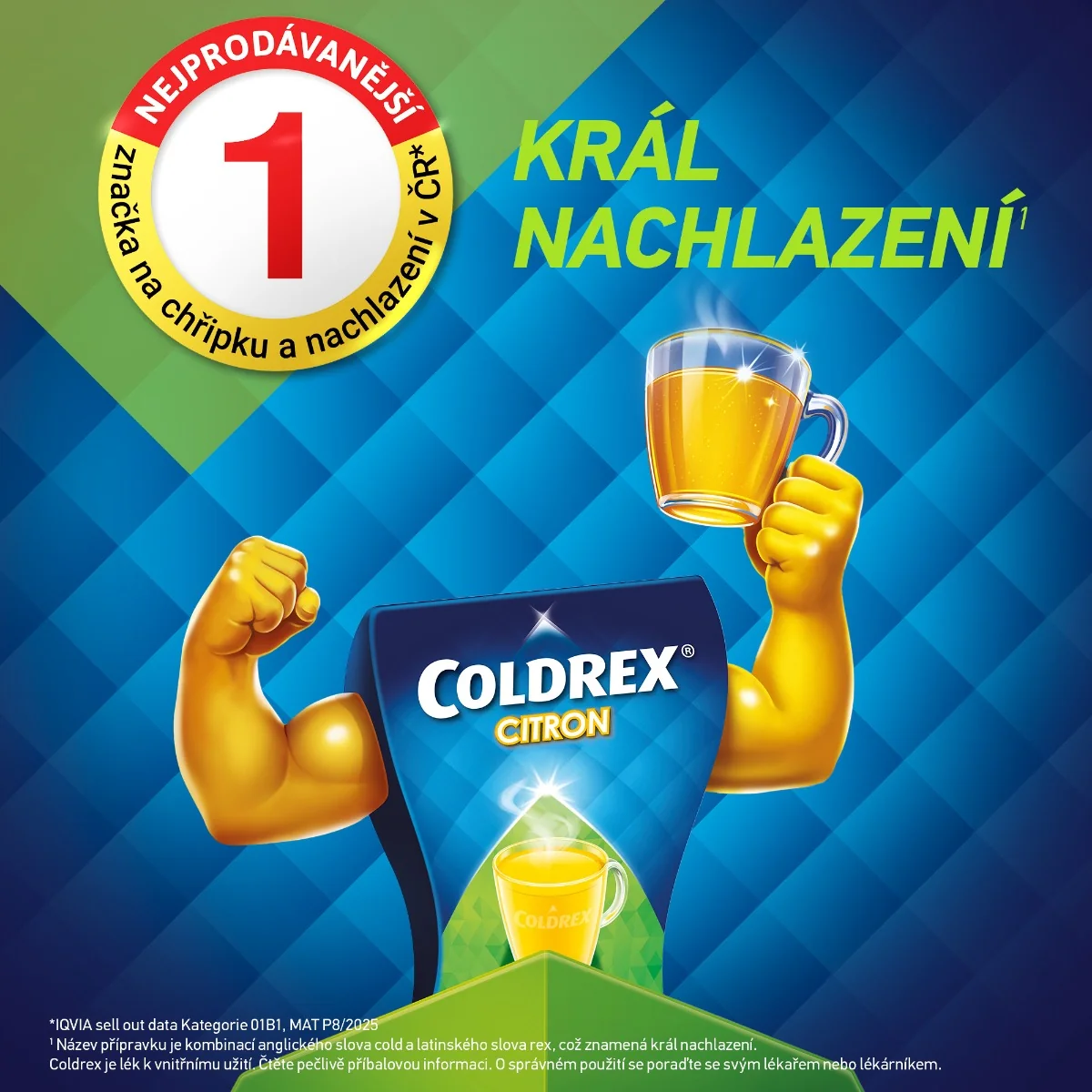 Coldrex Horký nápoj Citron 10 sáčků