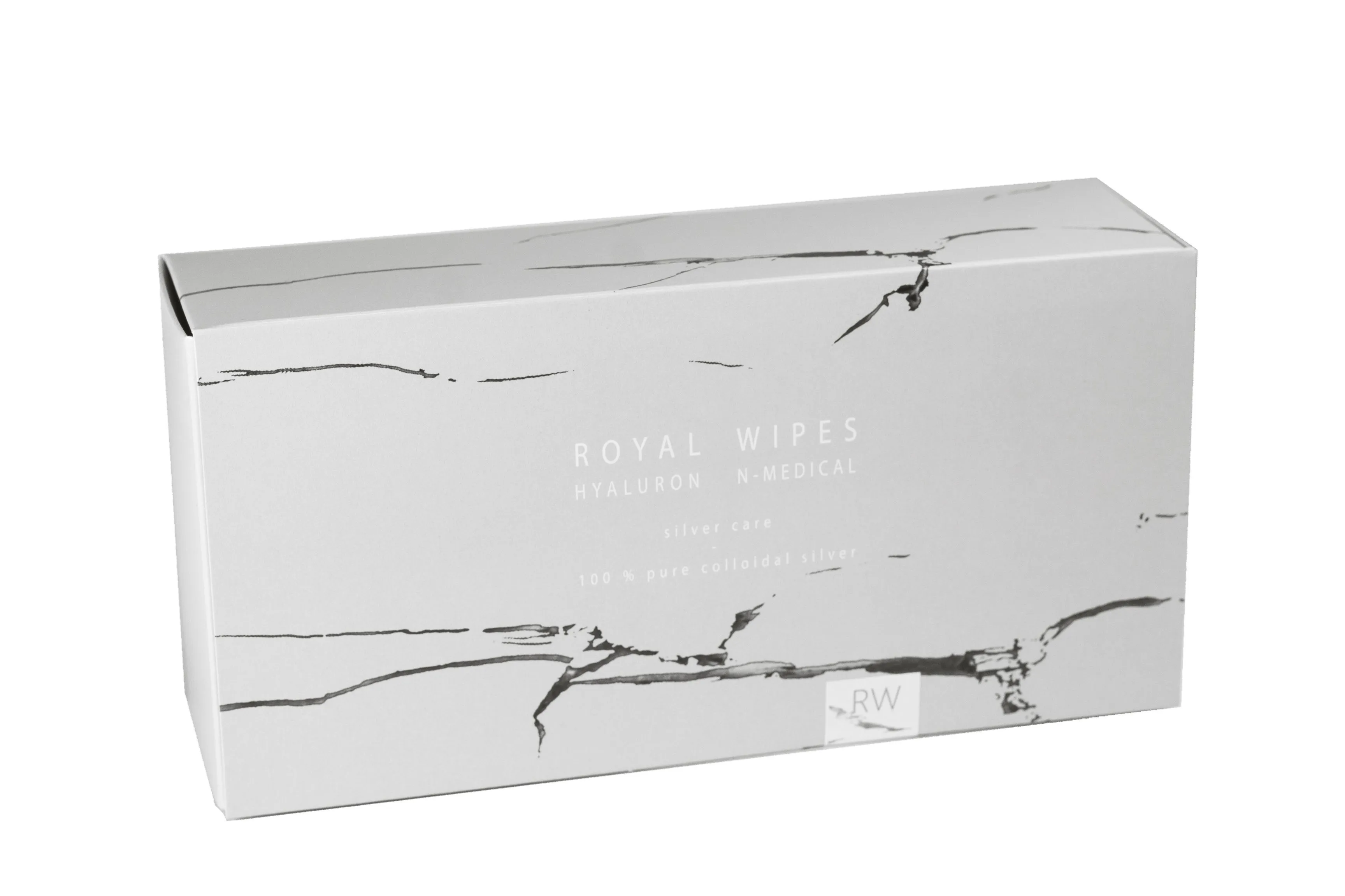 N-Medical Hyaluron Royal wipes Silver care ubrousky 30 ks