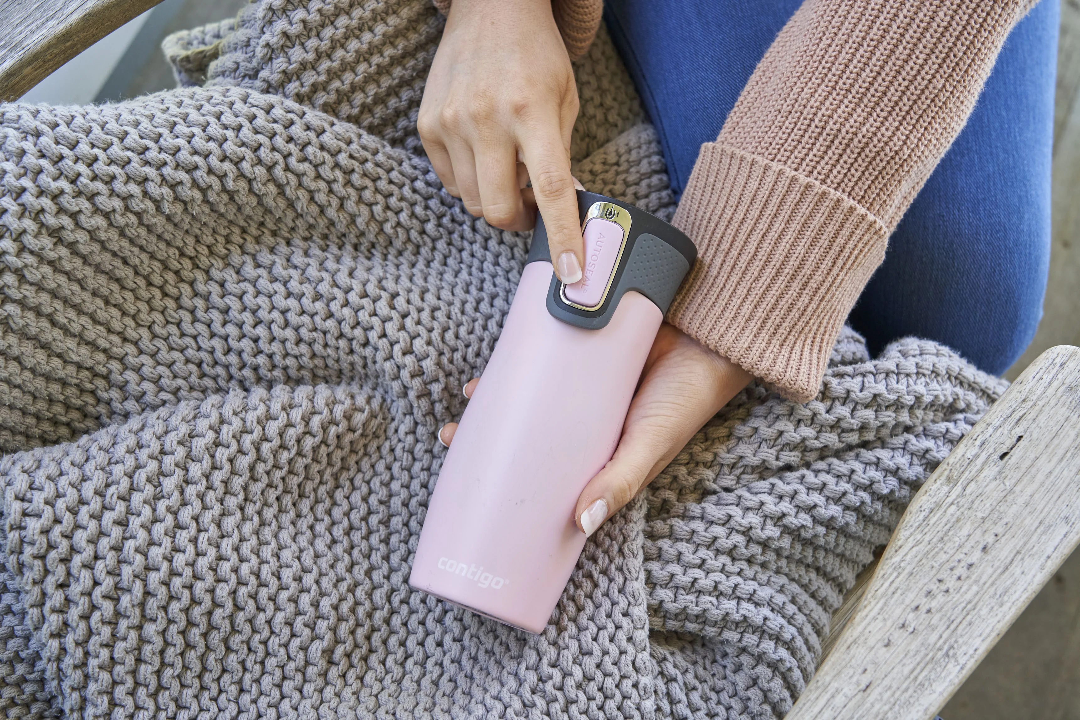 Contigo Termoláhev West Loop Millenial Pink růžová 470 ml