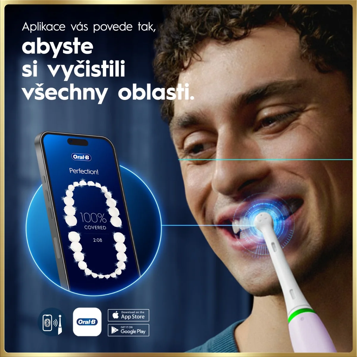 Oral-B iO9 Series Duo Black/Rose elektrický zubní kartáček 2 ks