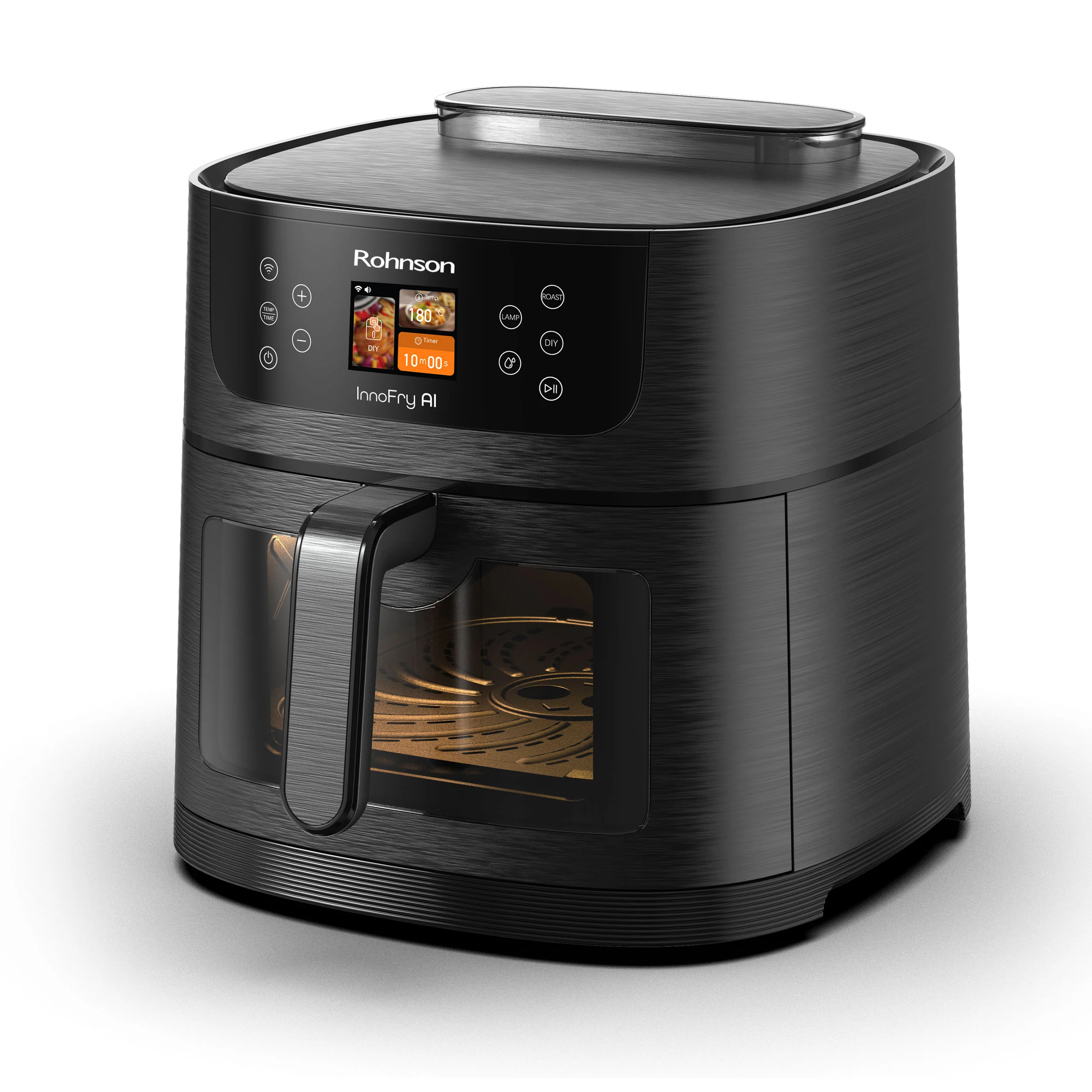 Rohnson Chytrá horkovzdušná fritéza R-2884 InnoFry AI Wi-Fi – 8 l