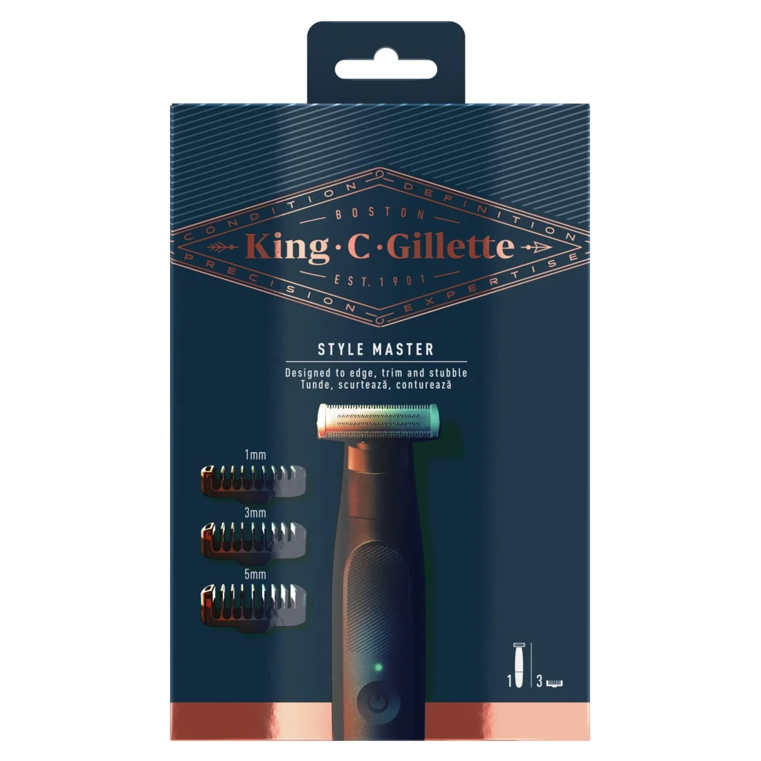 Gillette King Style Master pánský holicí strojek 1 ks