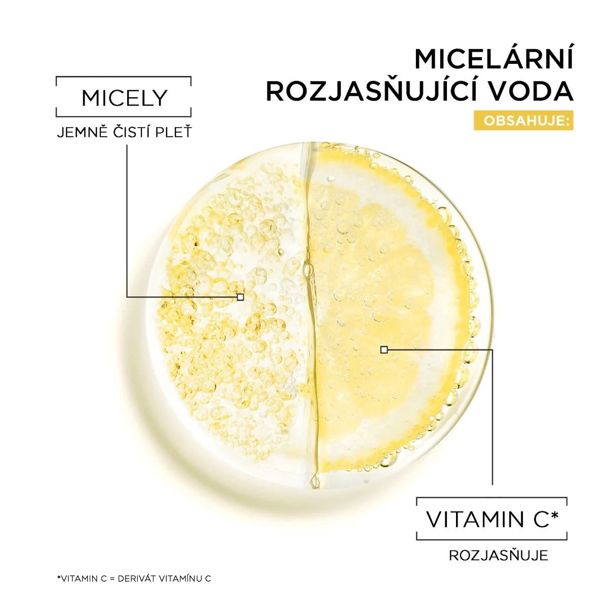 Garnier Skin Naturals Rozjasňující micelární voda s vitamínem C 400 ml