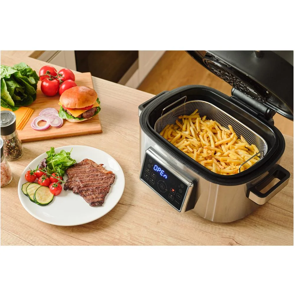 SENCOR SBG 8900SS multifunkční fritéza a gril