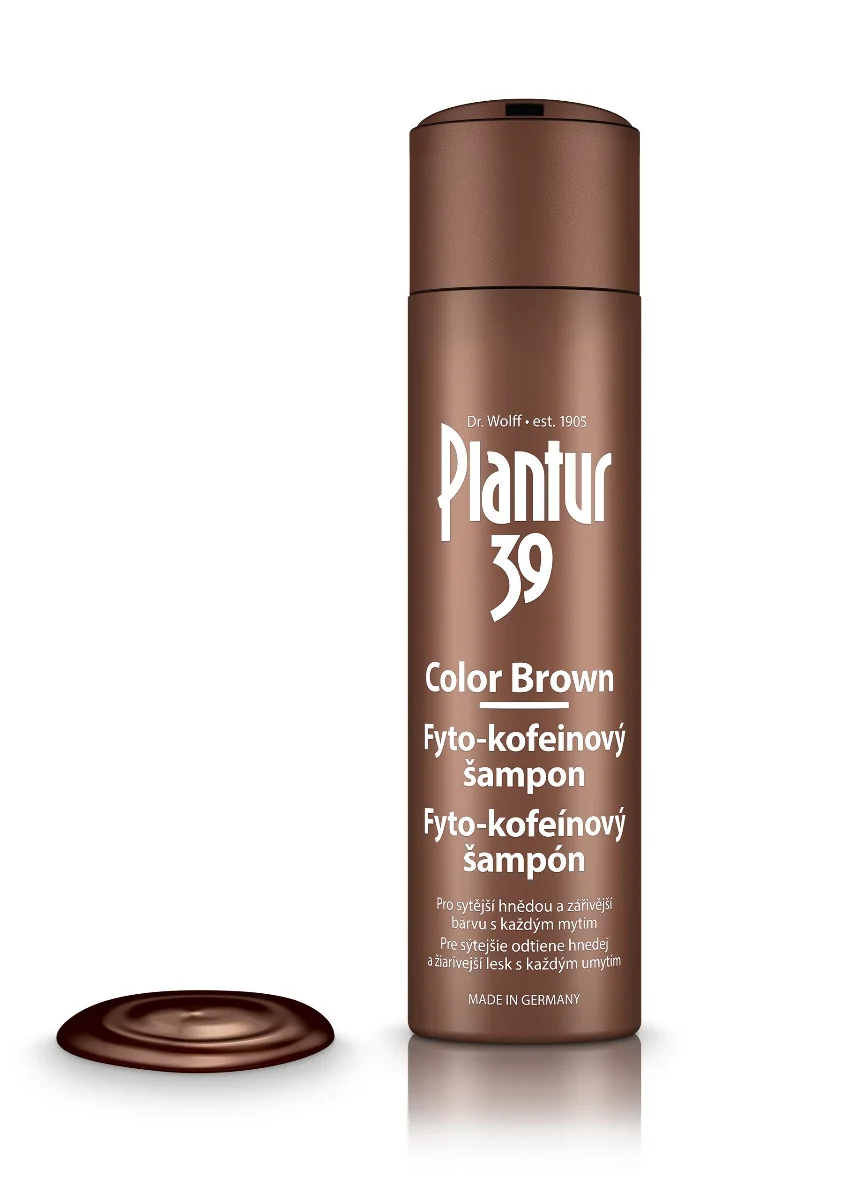 Plantur 39 Color Brown fyto-kofeinový šampon 250 ml